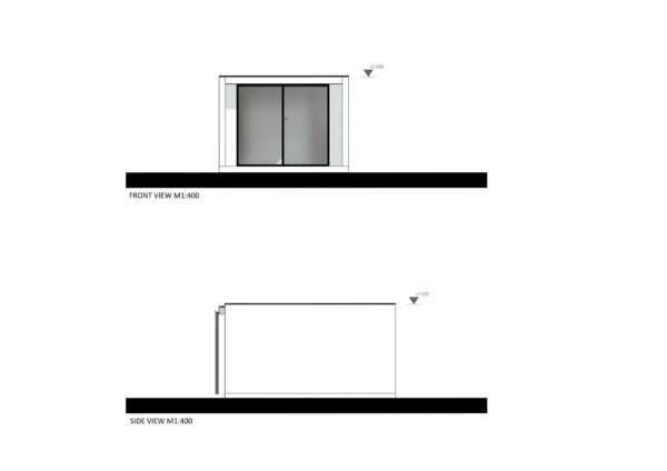Anneks Sommerhus Kubwa 15 m²