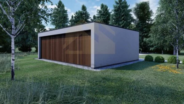 Isoleret Dobbelt Garage Carnforth, 50 m²