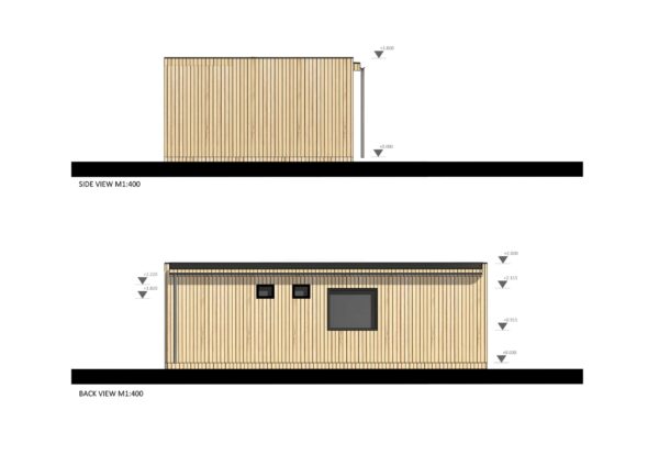 Isoleret Sauna Anneks Med Lounge Peterborough, 44 m²