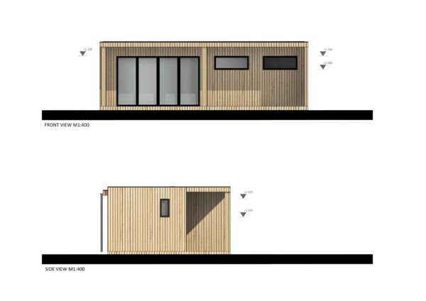 Isoleret Sauna Anneks Med Lounge Peterborough, 44 m²