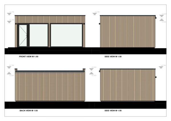 Isoleret Sauna Anneks Med LoungeRiga, 24 m²