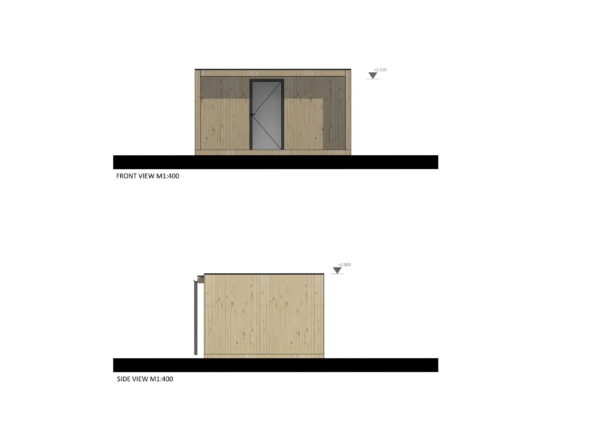 Isoleret Tiny House Alofi, 12 m²