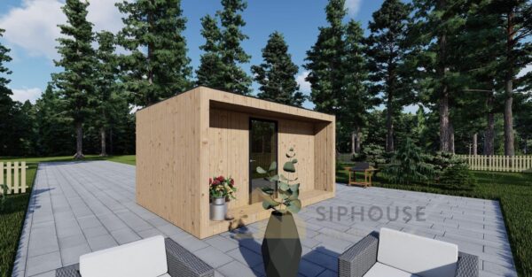 Isoleret Tiny House Alofi, 12 m²