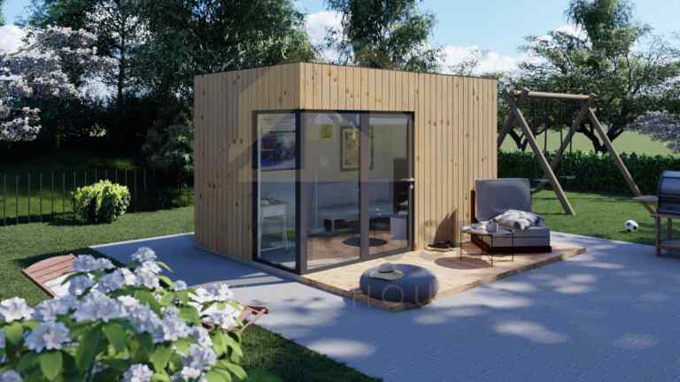 Isoleret Tiny House Apia, 8 m²