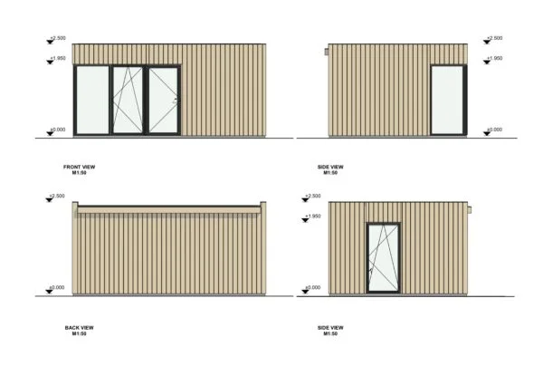 Isoleret Tiny House Caracas, 17 m²