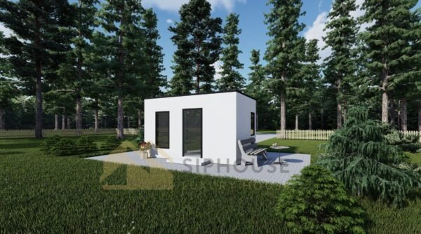 Isoleret Tiny House Hamam, 12 m²