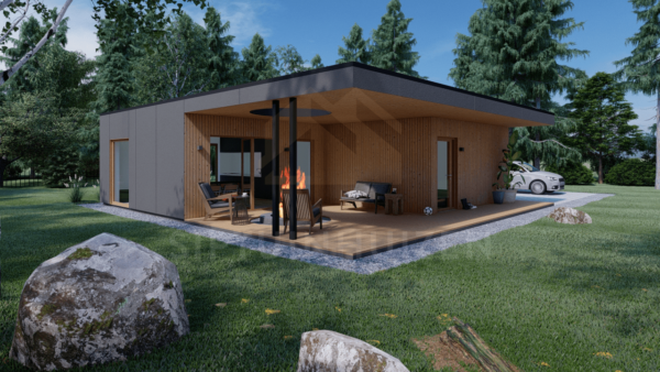 Luksus Anneks Dunglas, 103 m²
