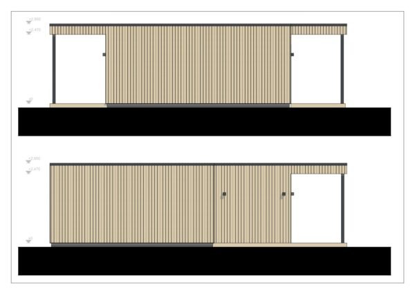 Præfabrikeret Sommerhus Copenhagen, 79 m²