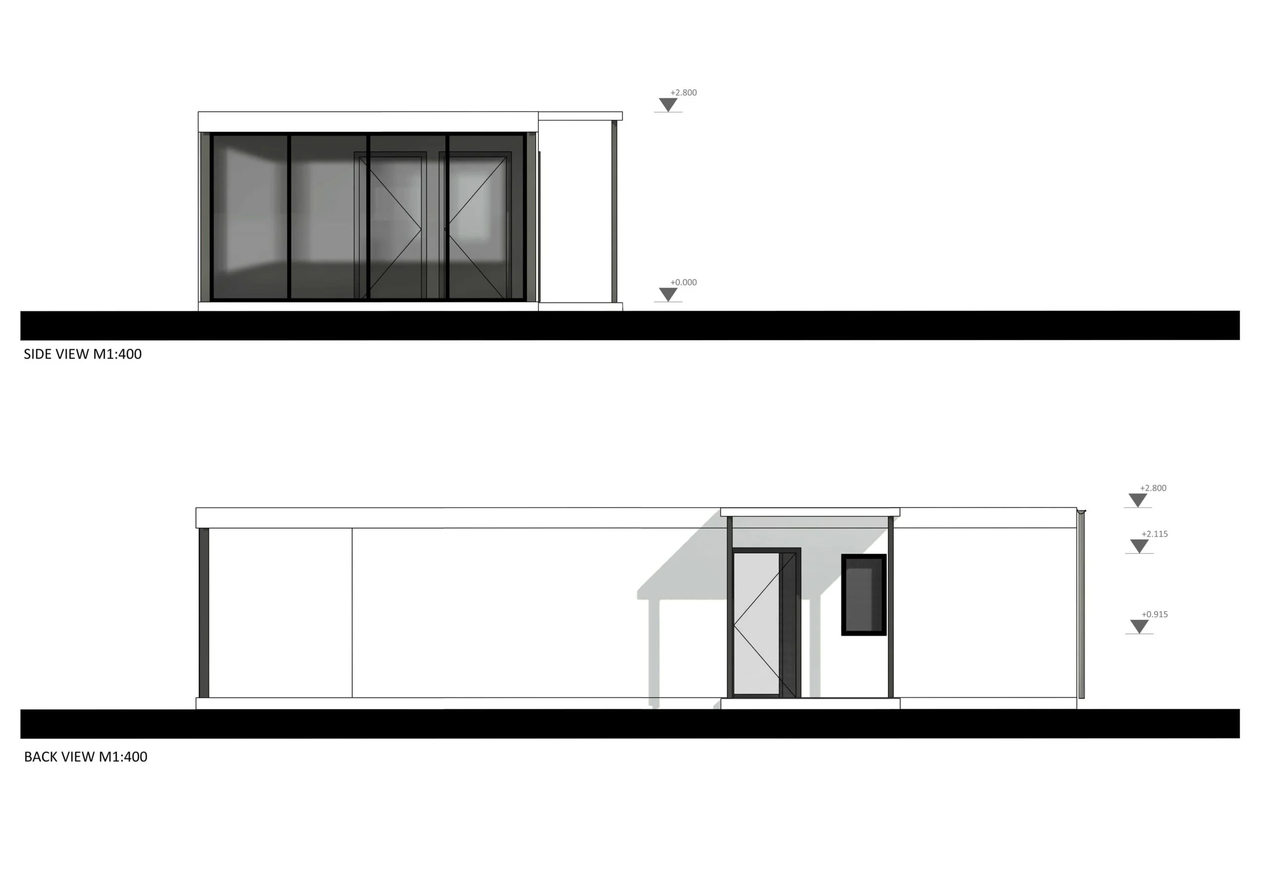 Præfabrikeret Sommerhus Freetown, 60 m²