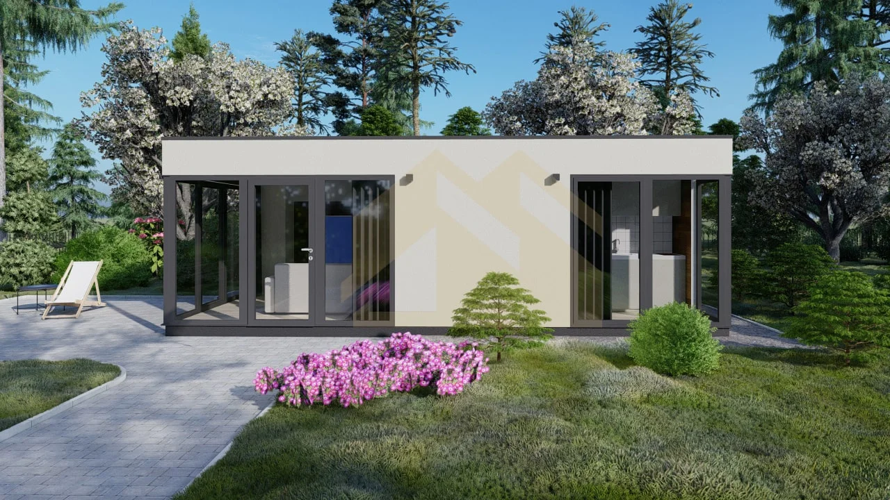 Moderne Kolonihavehus Belize, 30 m²
