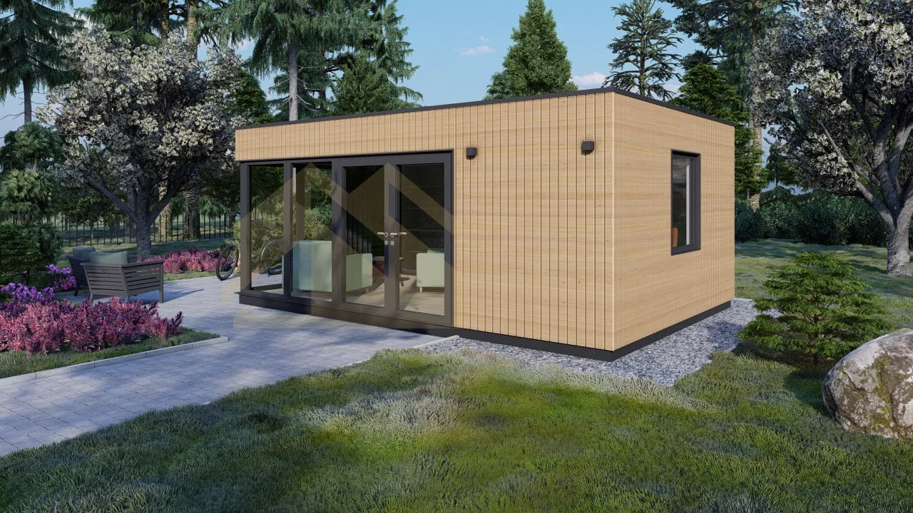 Isoleret Havehus Marseille, 24 m²