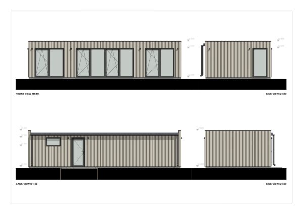 Isoleret Havehus Nimes, 47 m²