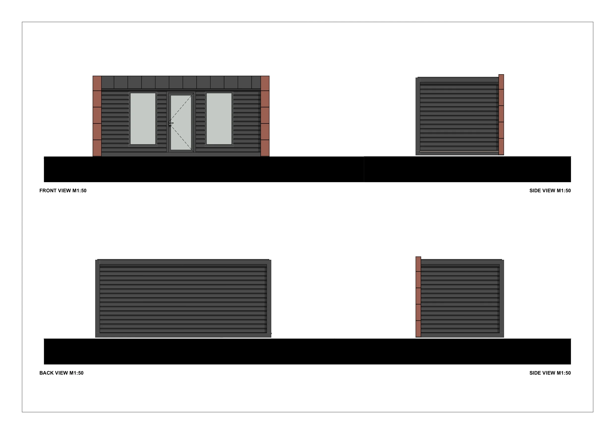 Isoleret Modulhus Rotterdam, 18 m²
