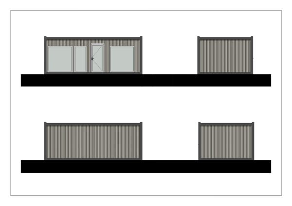 Isoleret Modulhus Utrecht, 28 m²