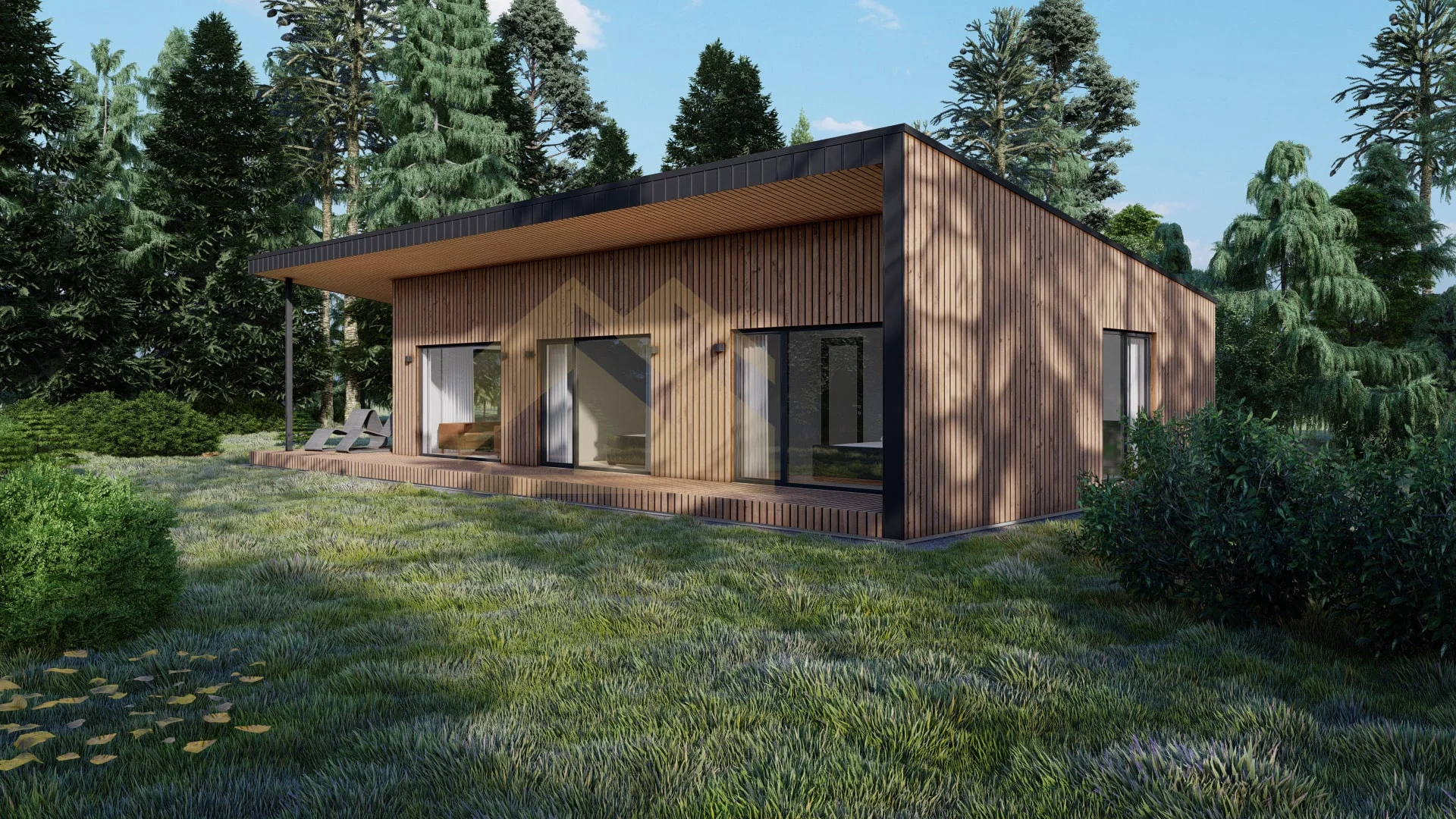 Præfabrikeret Hus Hadrian, 80 m²