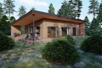 Præfabrikeret Hus Hadrian, 80 m²
