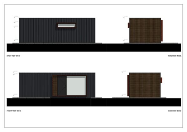 Modern Tuinhuis Diodotos (SIP Geïsoleerd) 25m²