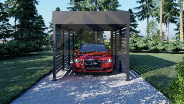 Moderne Aluminium Carport Oxnam, 16 M²