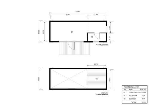 Houtskeletbouw Woonunit Anja 24m²