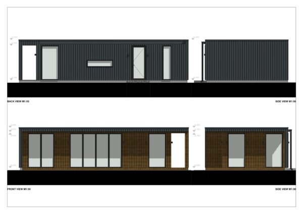 Tuinhuis Met Overkapping Gallus (SIP Geïsoleerd) 38m²