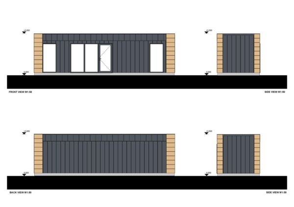 Containerwoning Jolanda (Geïnstalleerd) 30m²