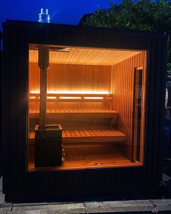 BUITENSAUNA 2X2 MINI SAUNA, CUBA