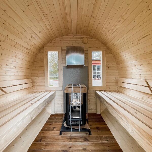 BUITENSAUNA BARREL SAUNA 4M, Roeselare