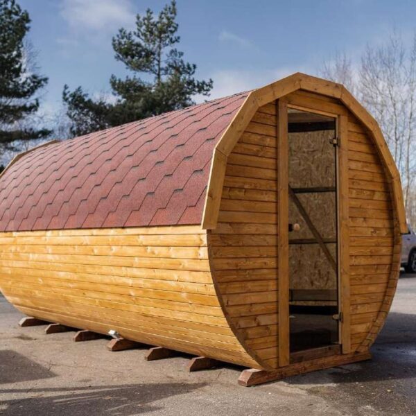 BUITENSAUNA BARREL SAUNA 4M, Roeselare