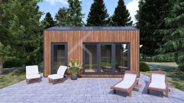 Containerwoning Gijs (Geïnstalleerd) 18m²