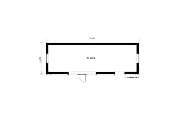 Containerwoning Laurens (Geïnstalleerd) 30m²