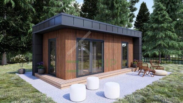 Containerwoning Michiel (Geïnstalleerd) 24.5m²
