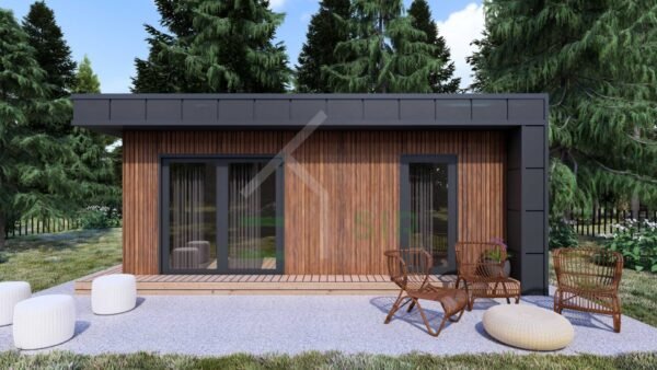 Containerwoning Michiel (Geïnstalleerd) 24.5m²