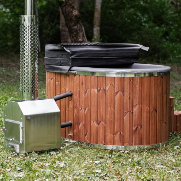 HOTTUB OFURO MET BUBBELS, 180CM EXTERN, MONACO