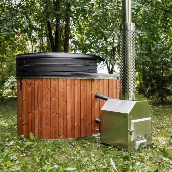 HOTTUB OFURO MET BUBBELS, 180CM EXTERN, MONACO