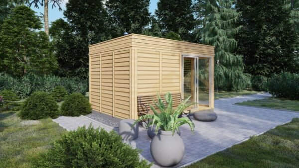 Houten Sauna William, 12 M²