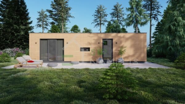 Luxe Prefab Tuinhuis Severus (SIP Geïsoleerd) 53 m²