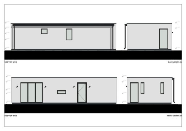 Luxe Prefab Tuinhuis Severus (SIP Geïsoleerd) 53 m²