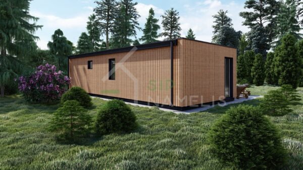 Luxe Prefab Tuinhuis Severus (SIP Geïsoleerd) 53 m²