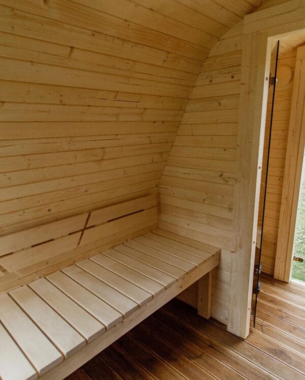 BUITENSAUNA SAUNA POD, 3.5m x 2.44m, Arlon