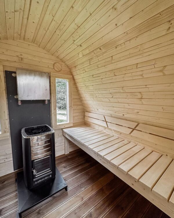 BUITENSAUNA SAUNA POD, 3.5m x 2.44m, Arlon