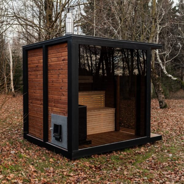 2-in-1 Modul Sauna + Vildmarksbad 5M x 2.45M, Lars
