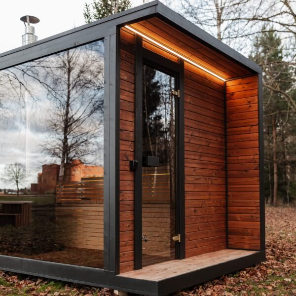 2-in-1 Modul Sauna + Vildmarksbad 5M x 2.45M, Lars
